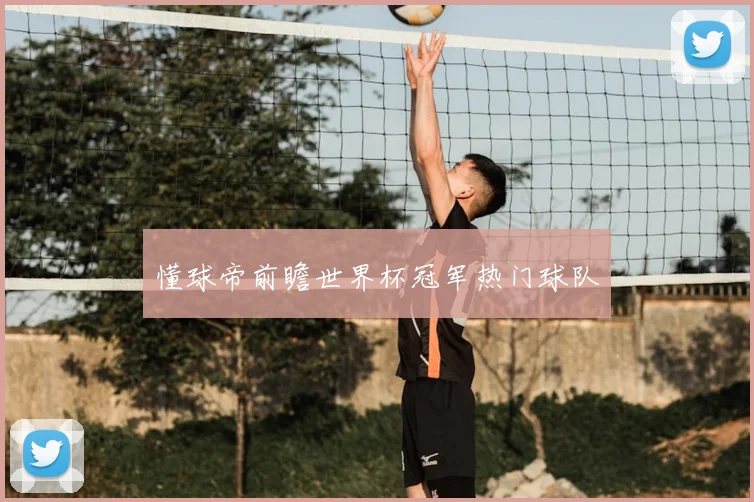 懂球帝前瞻世界杯冠军热门球队