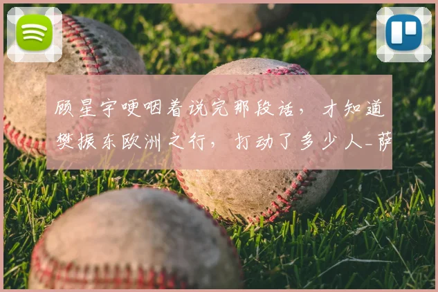 顾星宇哽咽着说完那段话，才知道樊振东欧洲之行，打动了多少人_萨尔布吕肯_解说_赛季